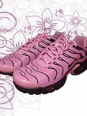 Nike Womens Air Max Plus Pink Black Women Casual Shoes Sneakers HJ9743-601